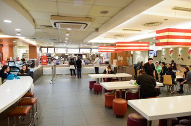 McDonald's Restoran içinde