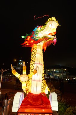 Dönme dolap Hong Kong çevresinde 