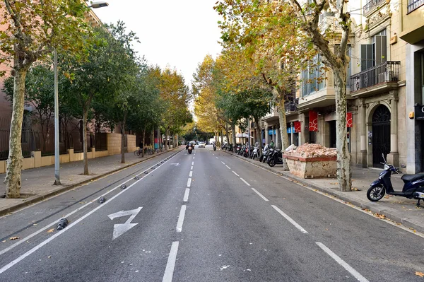 Rua de Barcelona, Espanha — Fotografia de Stock