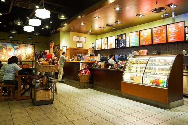 Starbucks Cafe in Shenzhen — Stock Photo, Image