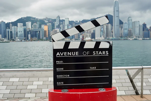 Avenyn med stjärnor i hong kong — Stockfoto