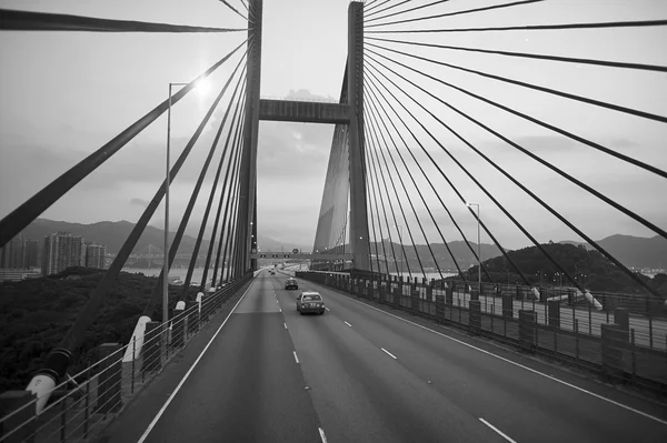 Vista de autocarro de dois andares — Fotografia de Stock