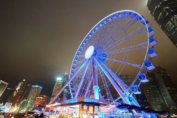 Rueda de la fortuna en Hong Kong —  Fotos de Stock