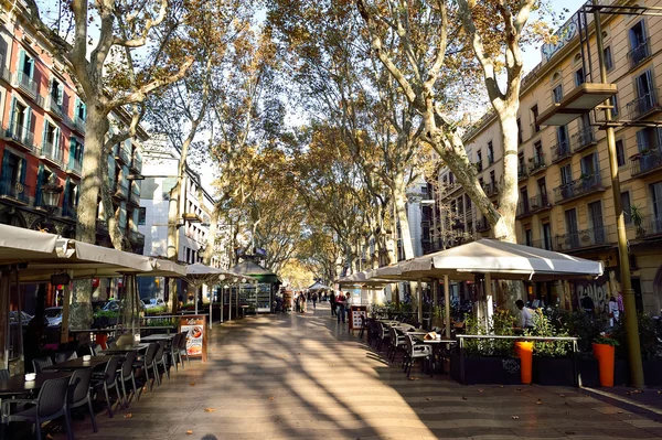 Rua de Barcelona, Espanha — Fotografia de Stock