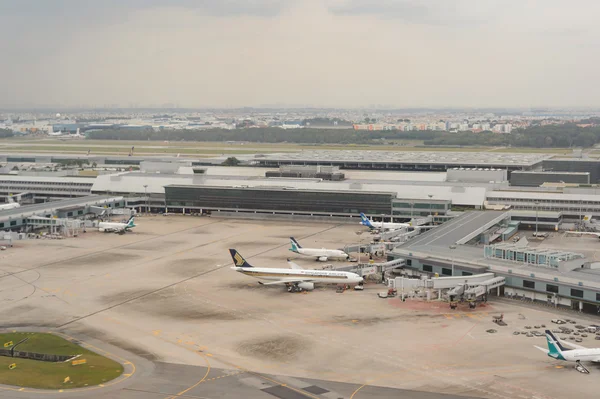 Flughafen singapore changi — Stockfoto