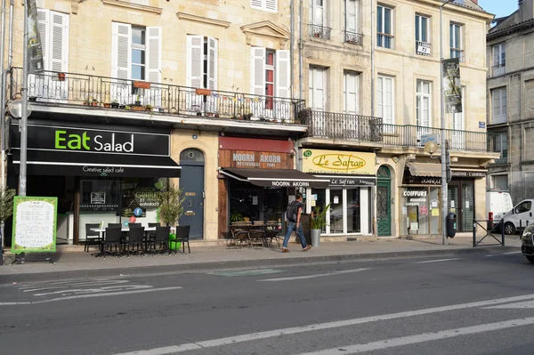 Rua de Bordeaux, França — Fotografia de Stock