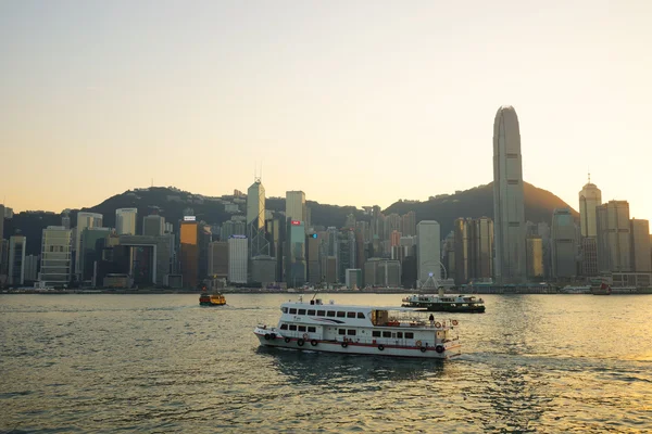 Nave a Hong Kong — Foto Stock