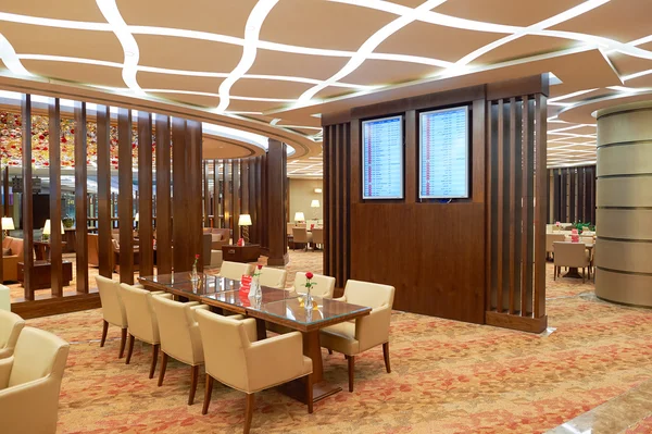 Lounge Emirates de primeira classe — Fotografia de Stock