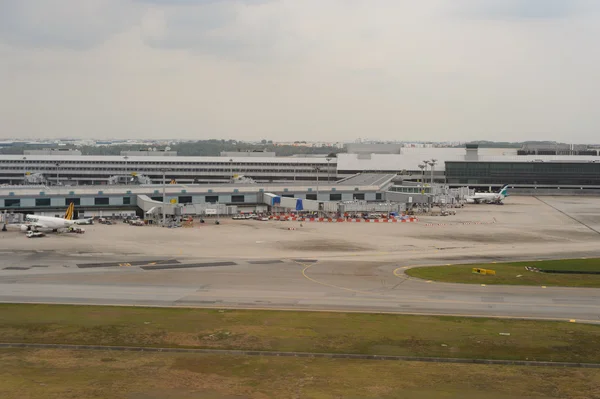 Singapore Changi lufthavn – stockfoto