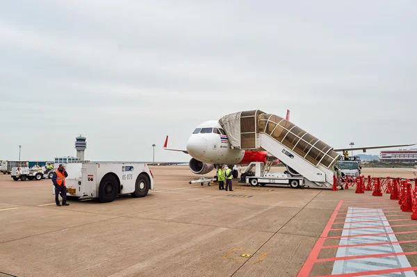 Тайский Airasia A320 — стоковое фото