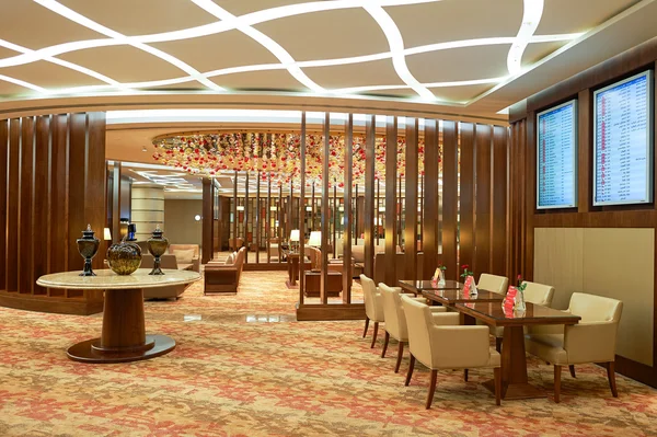 Emirates lounge di prima classe — Foto Stock