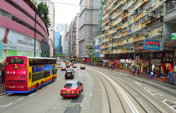 Hong Kong в день — стокове фото