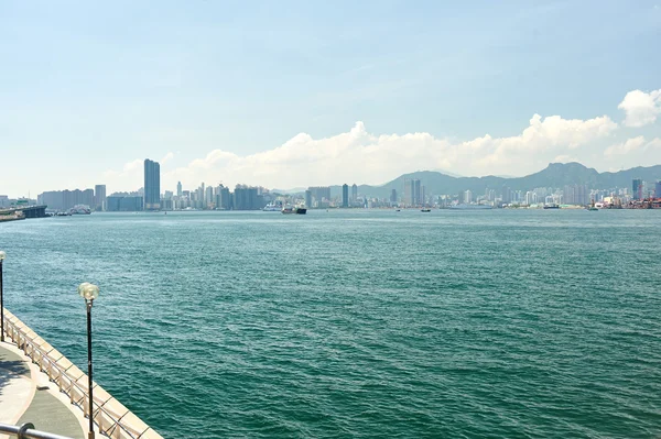 Uitzicht op Hong Kong — Stockfoto