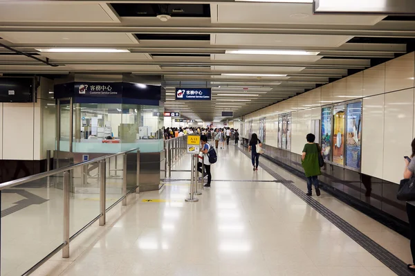 La gare des transports en commun — Photo