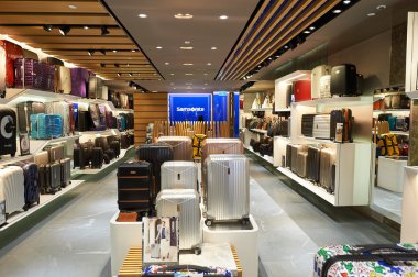Hong Kong 'daki alışveriş merkezi.