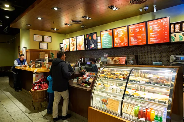 Starbucks Cafe in Shenzhen — Stock Photo, Image