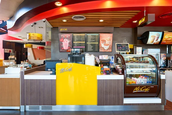 All'interno di McCafe in Thailandia — Foto Stock