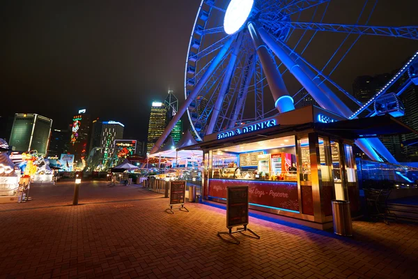 Ferris Wheel in Hong Kong — Stock Photo, Image
