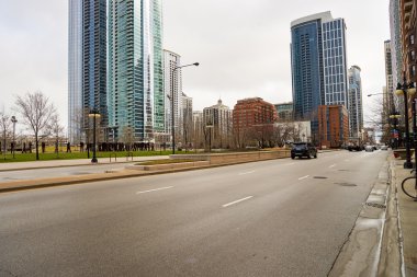 Chicago Caddesi'nde gündüz