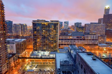 Chicago gece görünümü