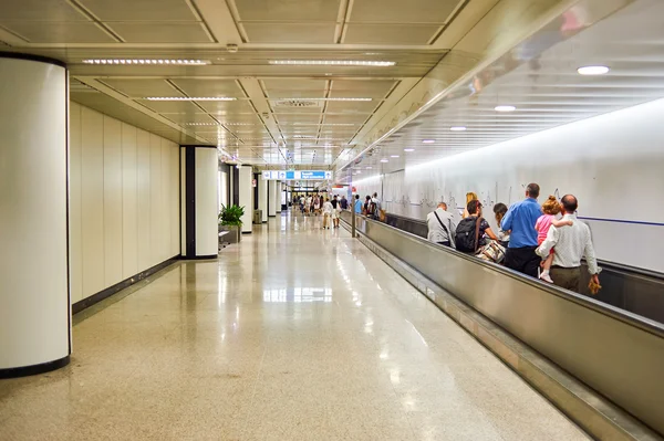 Inside of Fiumicino Airport — Stock Photo, Image