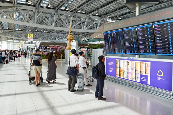 Belső, Suvarnabhumi Airport — Stock Fotó