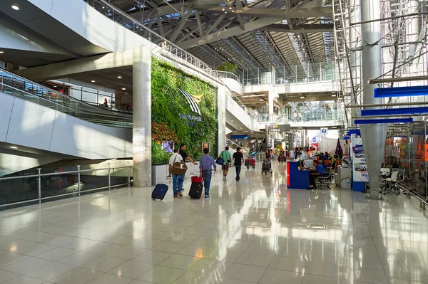 Dentro del Aeropuerto de Suvarnabhumi — Foto de Stock