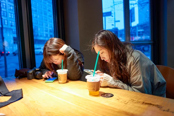 Starbucks Cafe in New York — Stock Photo, Image