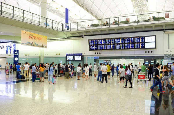 Internationale luchthaven Hongkong — Stockfoto