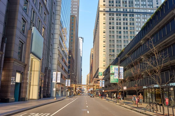 Rua de Chicago durante o dia — Fotografia de Stock