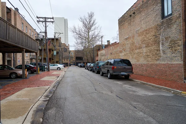 Street of Chicago at daytime — Stock Photo, Image