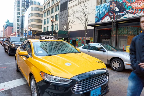 Utcán a Chicago, a nappali — Stock Fotó