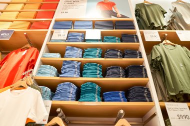 Uniqlo mağaza içinde