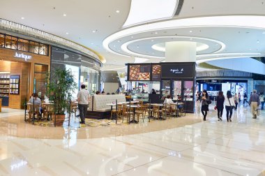 Patlamış mısır alışveriş merkezi