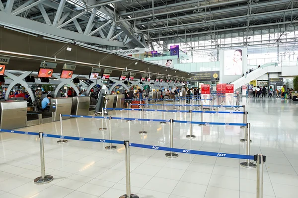 All'interno dell'aeroporto di Suvarnabhumi — Foto Stock