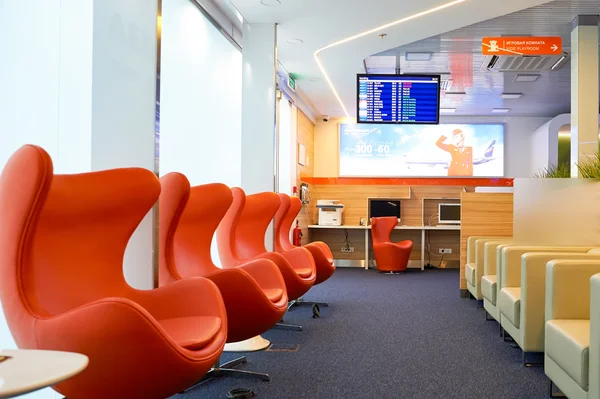 Aeroflot lounge interior — Stockfoto