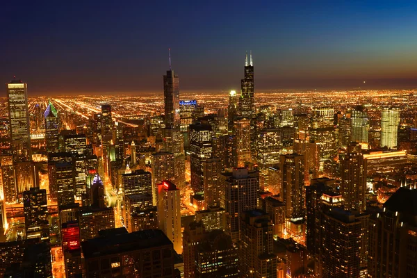 Chicago from John Hancock Center. — Stock Photo, Image