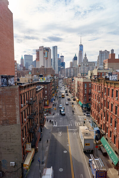 NEW YORK - CIRCA MARCH 2016: New York City at daytime. The City of New York, often called New York City or simply New York, is the most populous city in the United States