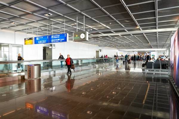 All'interno dell'aeroporto di Francoforte — Foto Stock