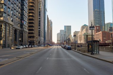 Chicago Caddesi'nde gündüz