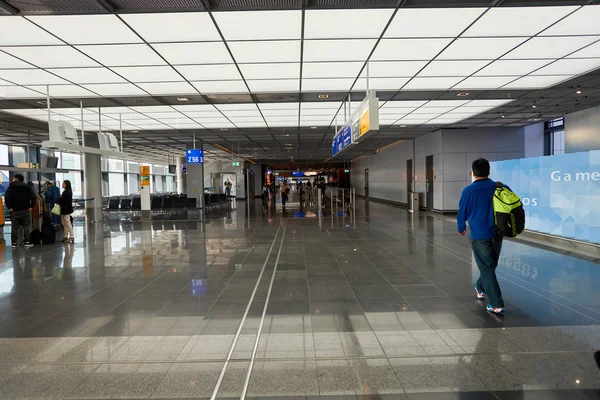 All'interno dell'aeroporto di Francoforte — Foto Stock