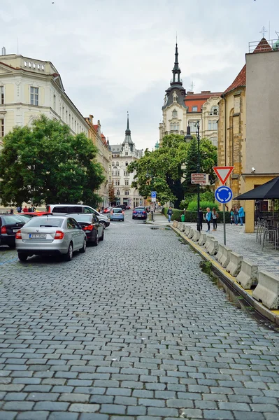Rue de Prague pendant la journée — Photo