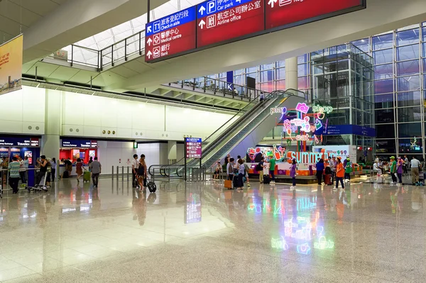 Internationale luchthaven Hongkong — Stockfoto