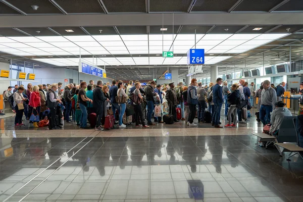 Belseje Frankfurt Airport — Stock Fotó