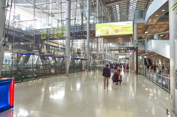 Dentro do Aeroporto de Suvarnabhumi — Fotografia de Stock