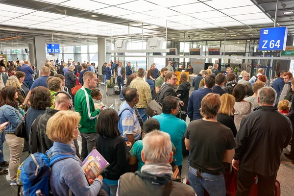 Inside of Frankfurt Airport — Stock Photo, Image