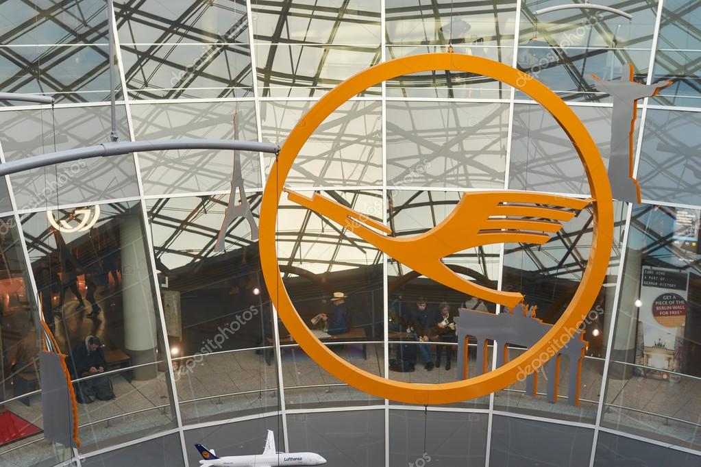 FRANKFURT, GERMANY - MARCH 13, 2016: inside of Frankfurt Airport. Frankfurt Airport is a major international airport located in Frankfurt and the major hub for Lufthansa