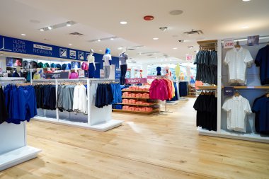 Uniqlo mağaza içinde