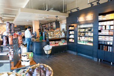 Starbucks Cafe New York'ta