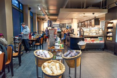 Starbucks Cafe New York'ta